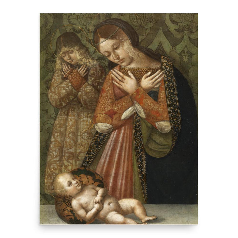 Bernardino Zaganelli poster print, in size 18x24 inches.