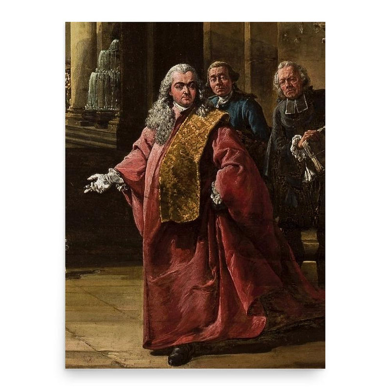 Bernardo Bellotto poster print, in size 18x24 inches.