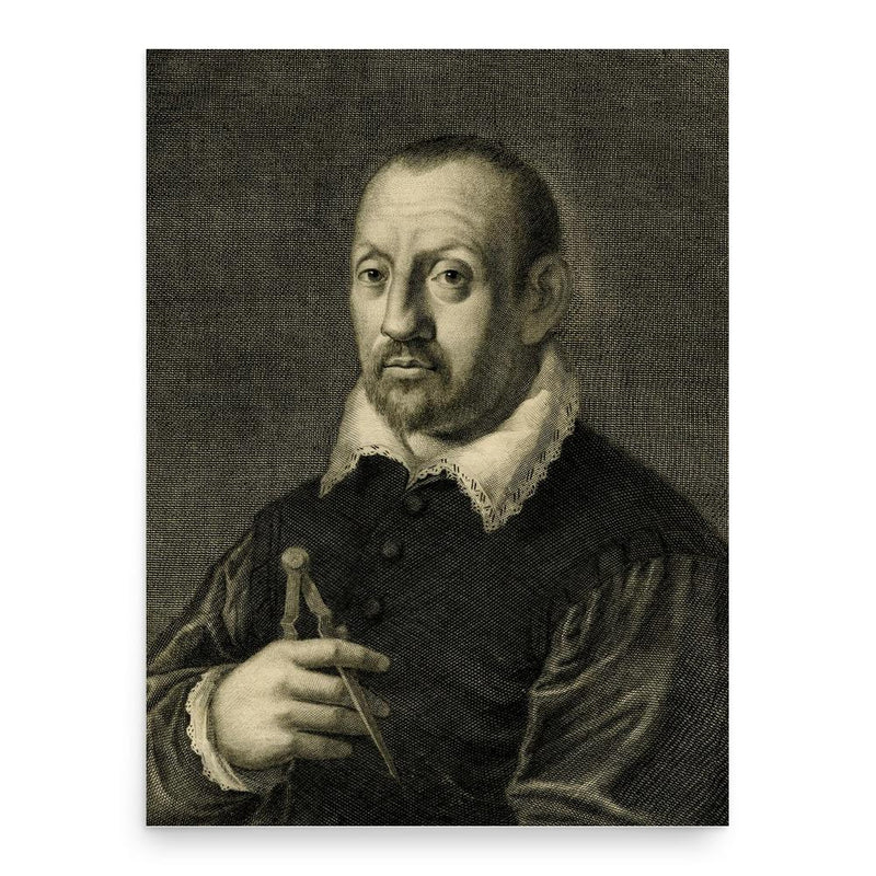 Bernardo Buontalenti poster print, in size 18x24 inches.