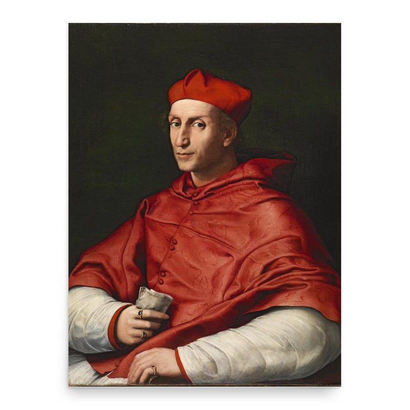 Bernardo Dovizi poster print, in size 18x24 inches.