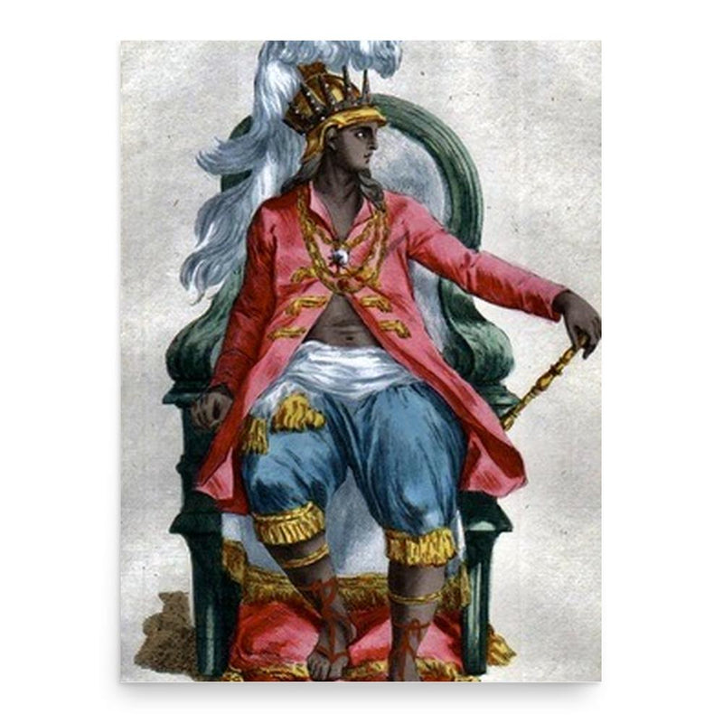 Bernardo I of Kongo poster print, in size 18x24 inches.