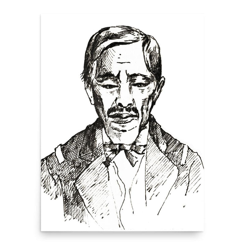 Bernardo Putairi poster print, in size 18x24 inches.