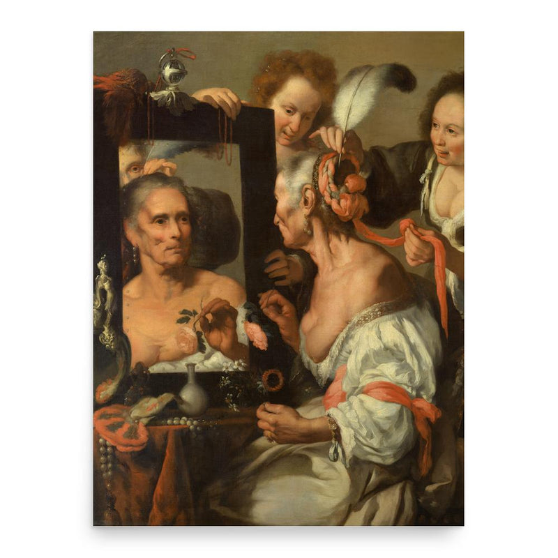 Bernardo Strozzi poster print, in size 18x24 inches.