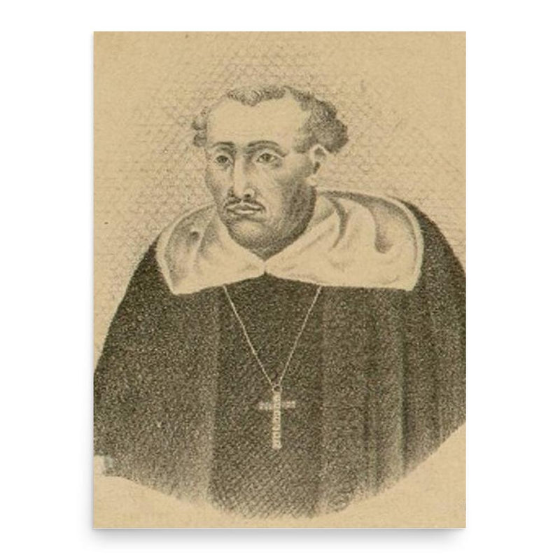 Bernardo de Albuquerque poster print, in size 18x24 inches.