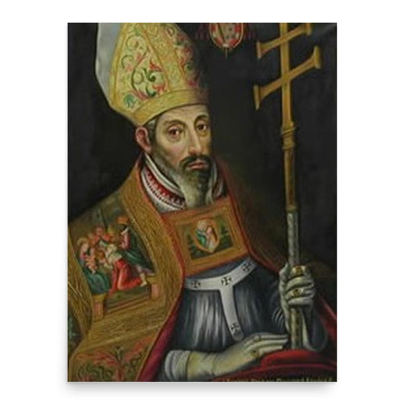 Bernardo de Sandoval y Rojas poster print, in size 18x24 inches.