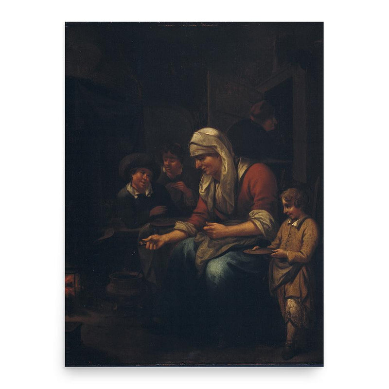 Bernardus van Schijndel poster print, in size 18x24 inches.
