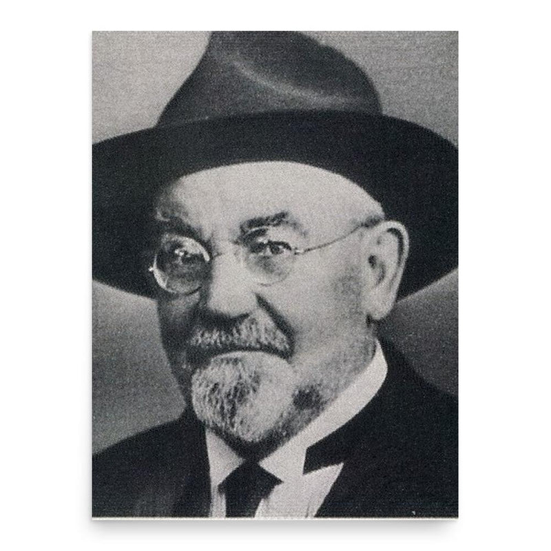 Berndt August Hjorth poster print, in size 18x24 inches.