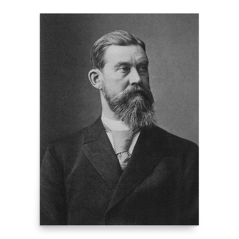 Bernhard Danckelmann poster print, in size 18x24 inches.