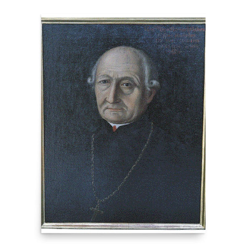 Bernhard Galura poster print, in size 18x24 inches.
