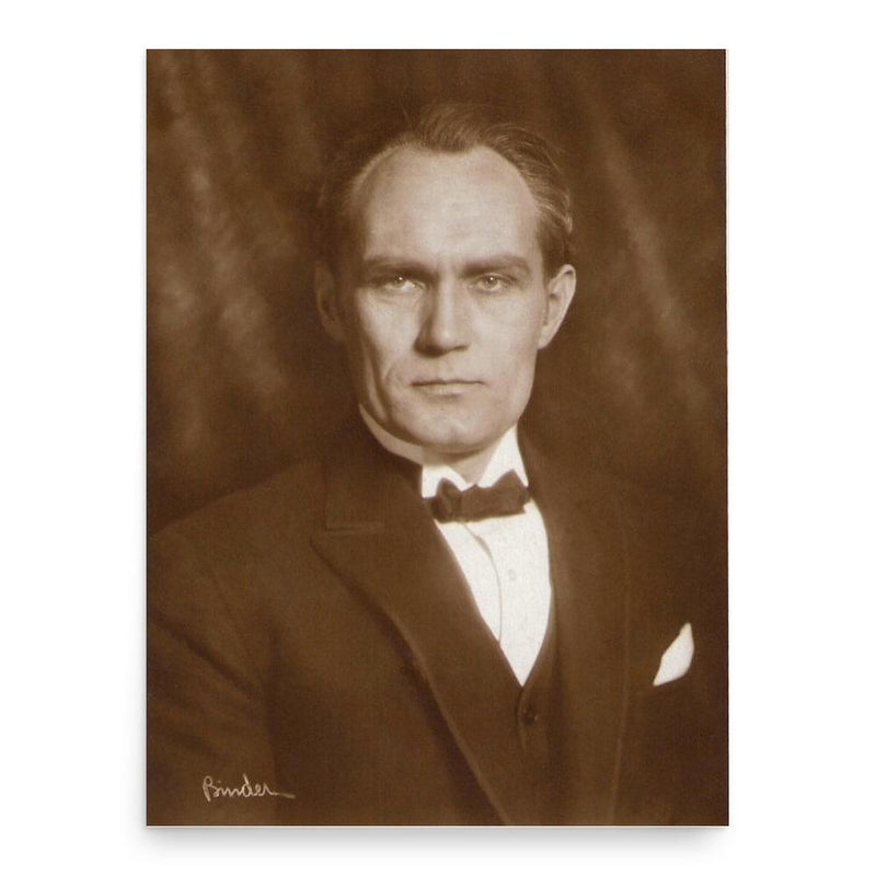 Bernhard Goetzke poster print, in size 18x24 inches.