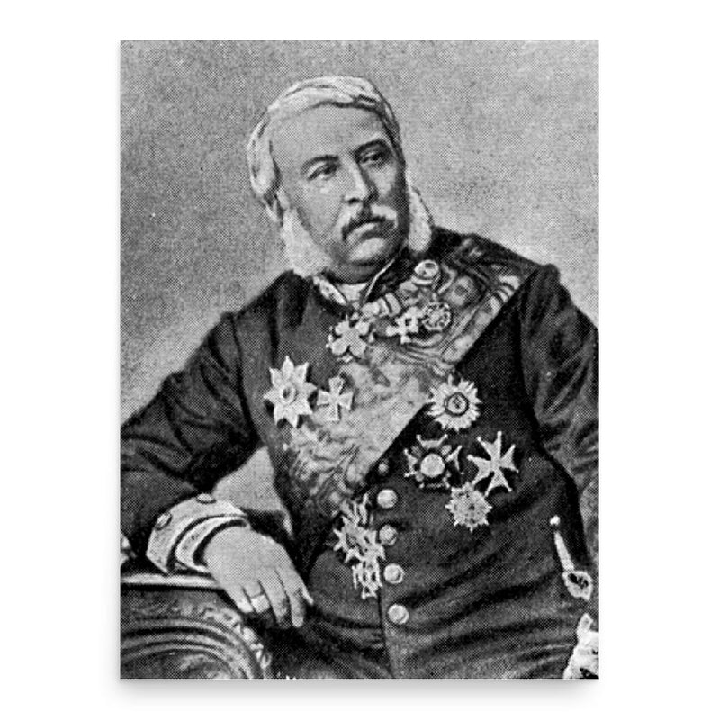 Bernhard Karl von Koehne poster print, in size 18x24 inches.