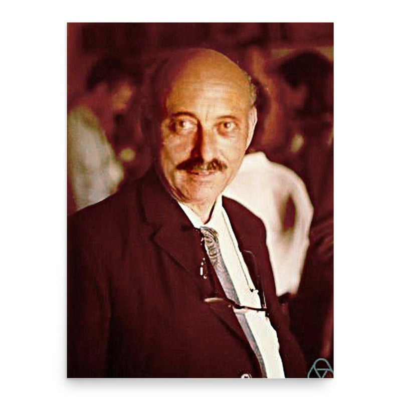 Bernhard Neumann poster print, in size 18x24 inches.