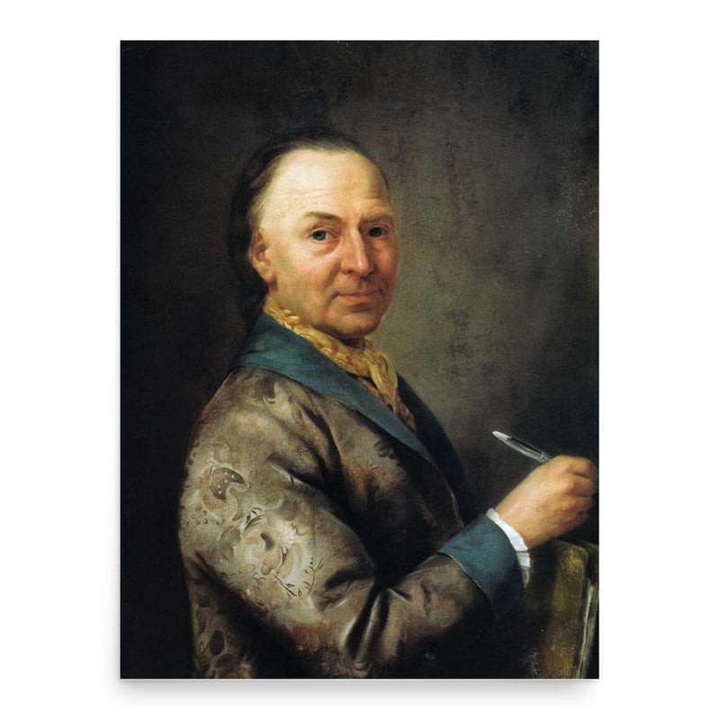 Bernhard Rode poster print, in size 18x24 inches.