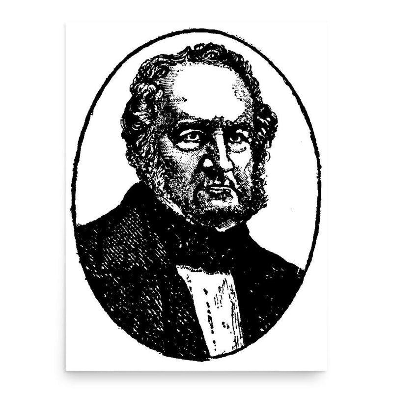 Bernhard von Beskow poster print, in size 18x24 inches.