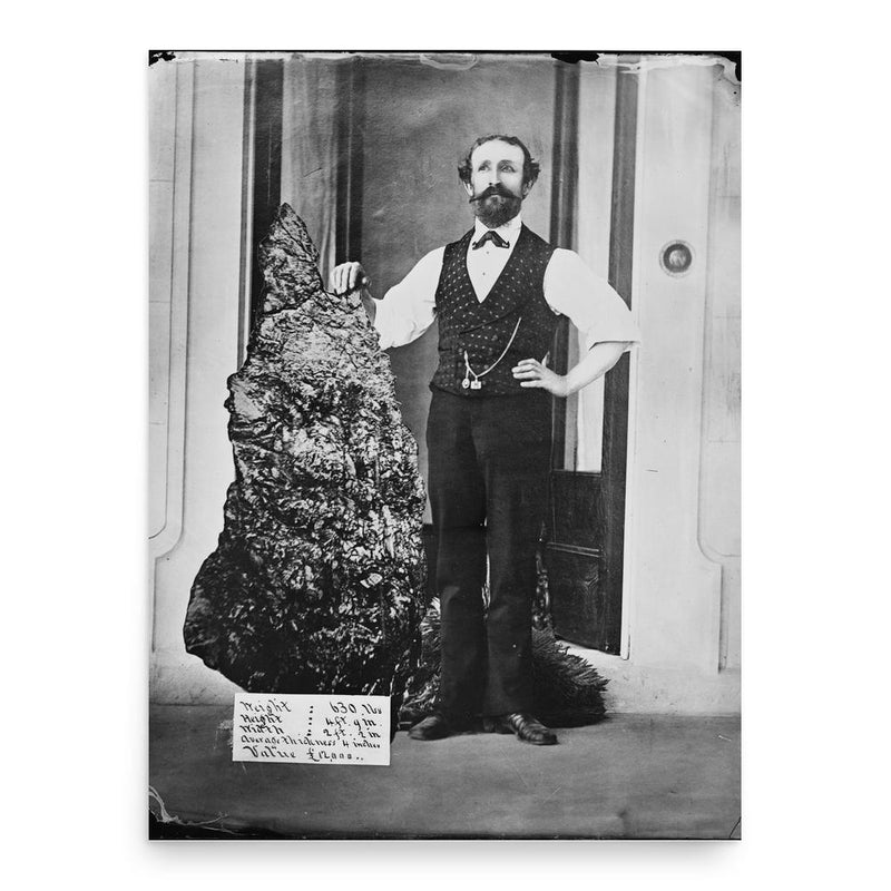 Bernhardt Holtermann poster print, in size 18x24 inches.