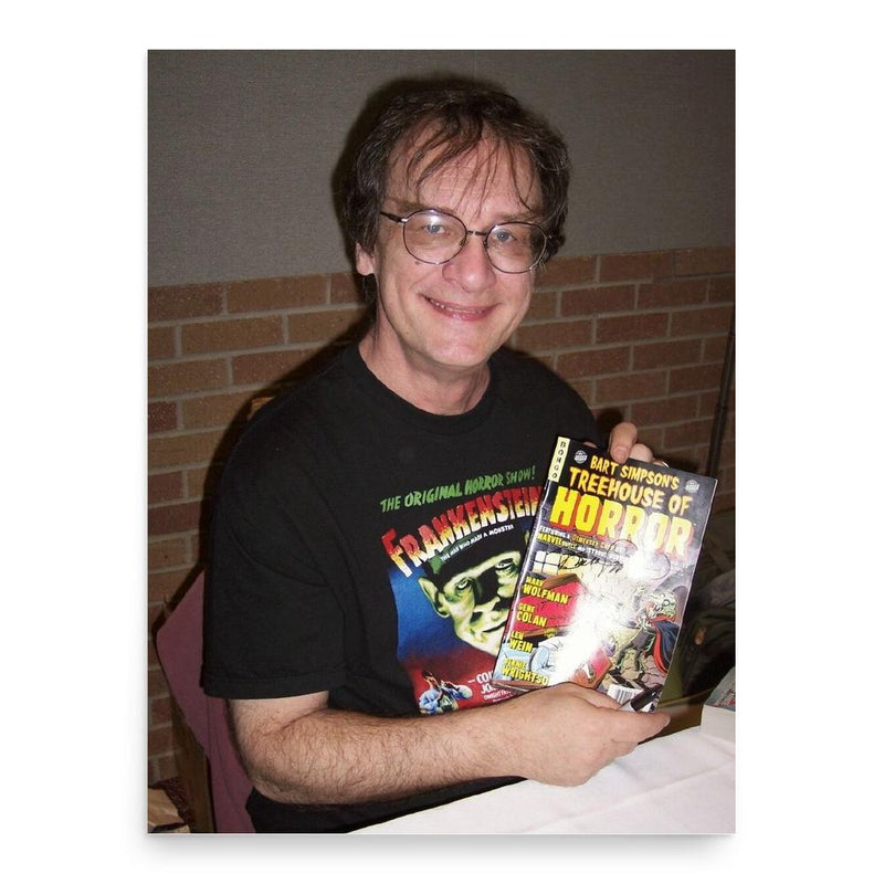 Bernie Wrightson poster print, in size 18x24 inches.