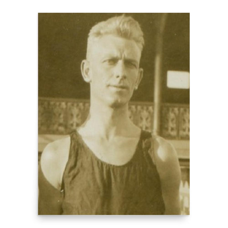 Bert Everett poster print, in size 18x24 inches.