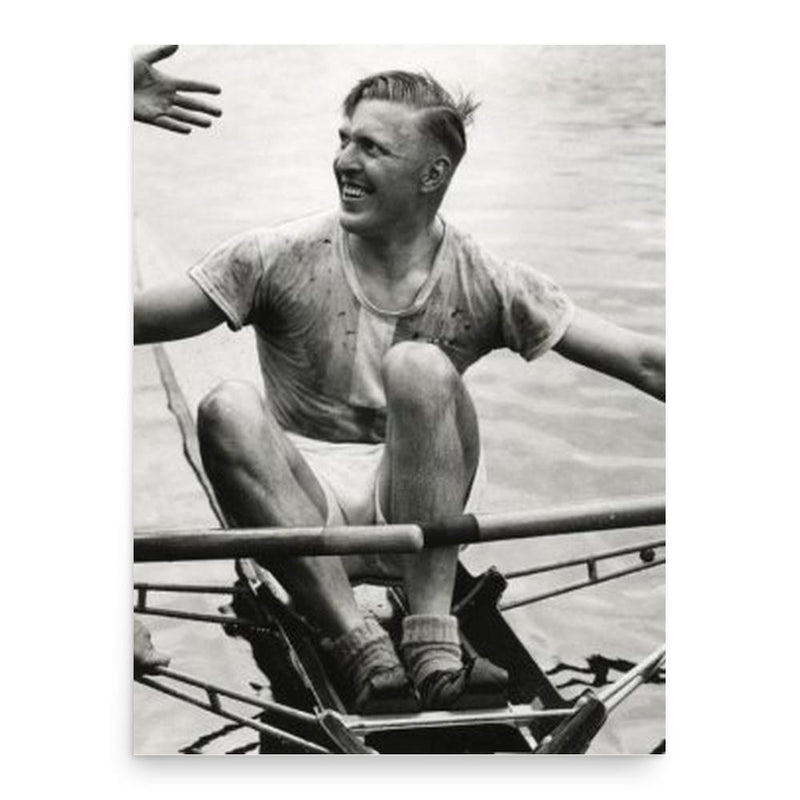 Bert Gunther poster print, in size 18x24 inches.