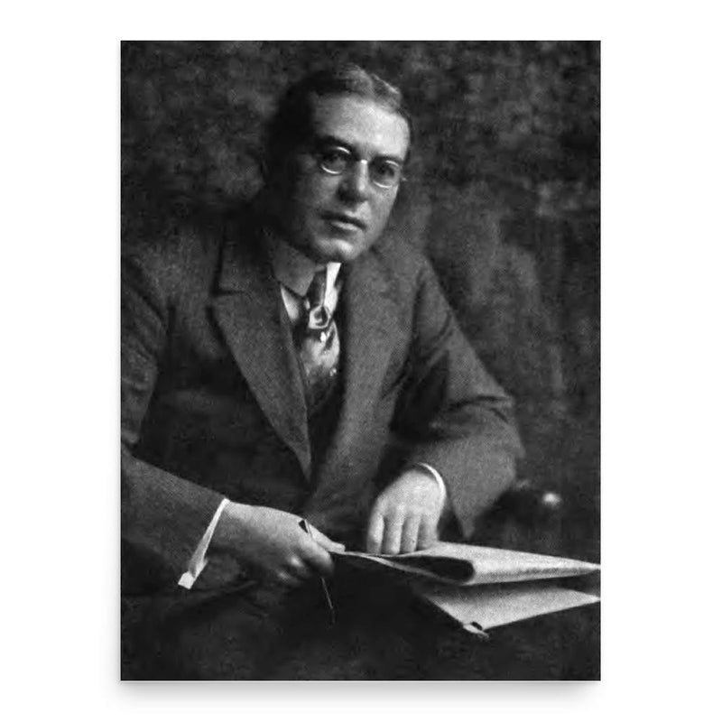 Bert Leston Taylor poster print, in size 18x24 inches.