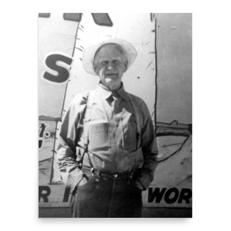 Bert Loper poster print, in size 18x24 inches.