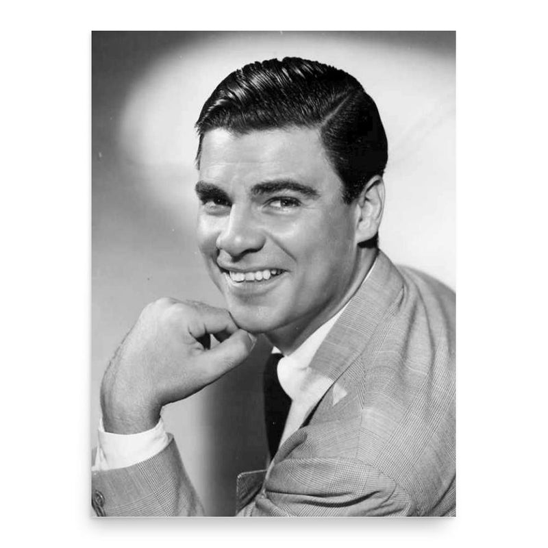 Bert Parks poster print, in size 18x24 inches.