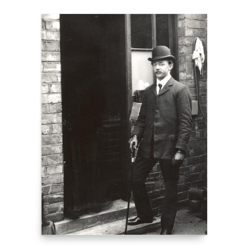 Bert Roberts poster print, in size 18x24 inches.
