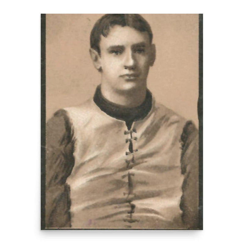 Bert Waters poster print, in size 18x24 inches.