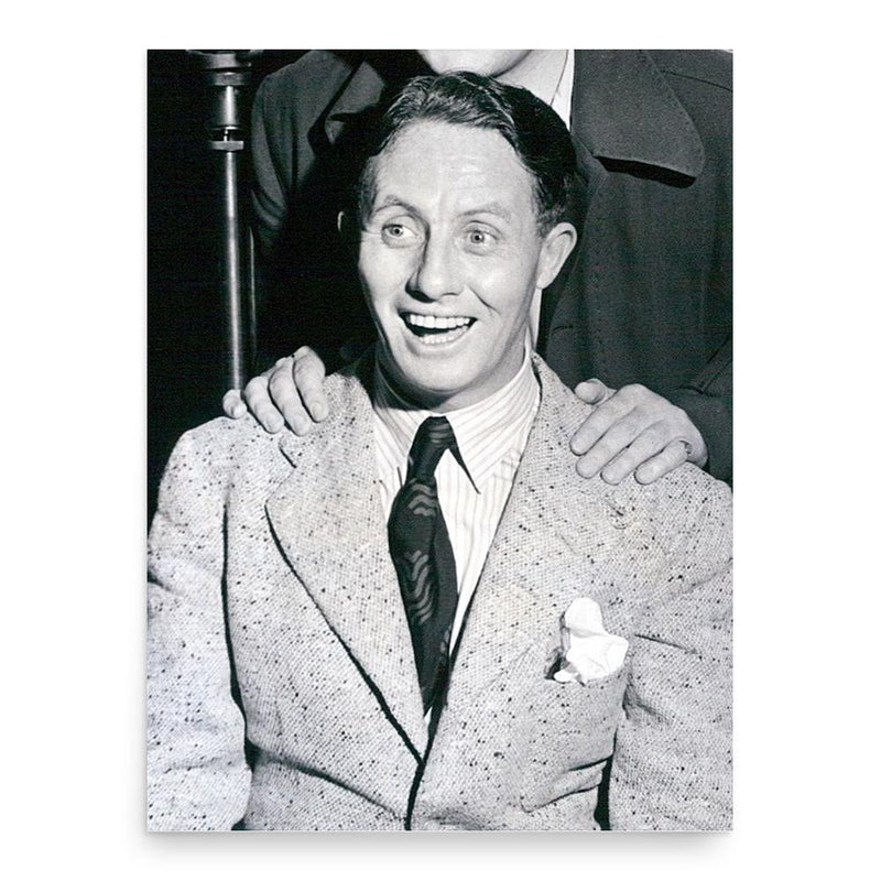 Bert Wheeler poster print, in size 18x24 inches.