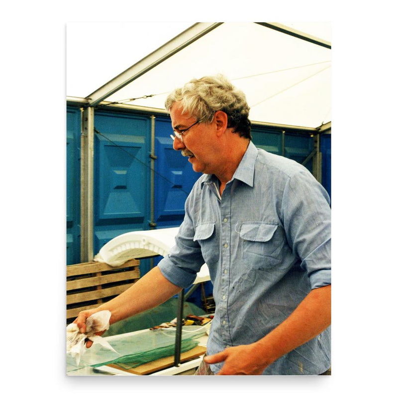 Bert van Loo poster print, in size 18x24 inches.