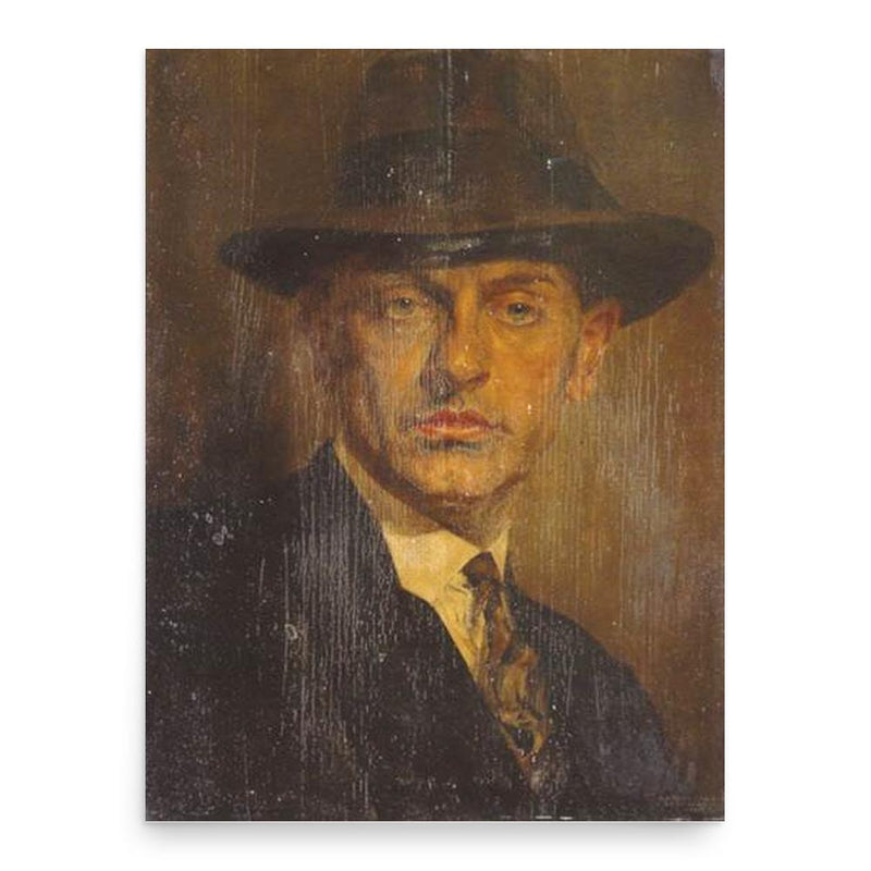 Bertalan Karlovszky poster print, in size 18x24 inches.
