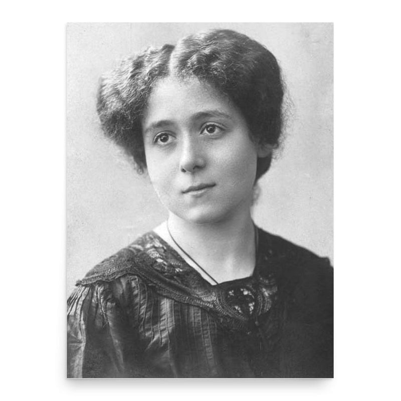 Bertha Badt-Strauss poster print, in size 18x24 inches.