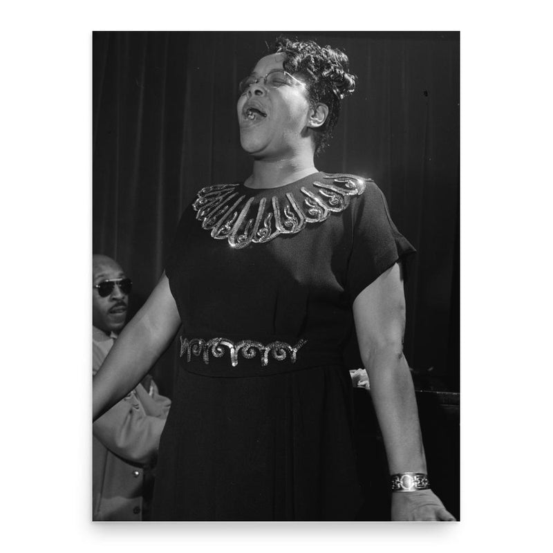 Bertha Hill poster print, in size 18x24 inches.