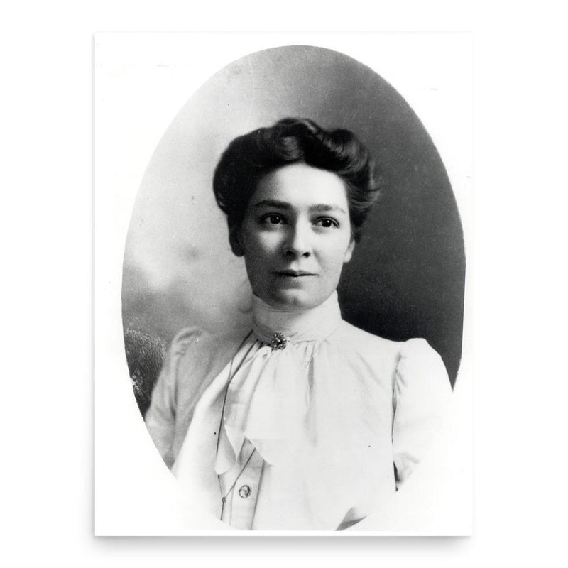 Bertha Lamme Feicht poster print, in size 18x24 inches.