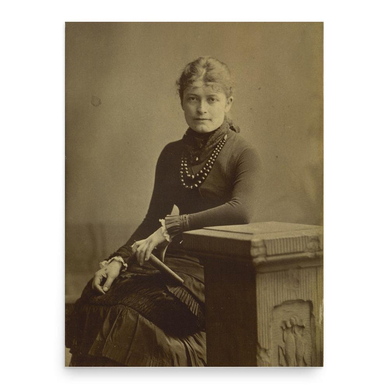 Bertha Wegmann poster print, in size 18x24 inches.
