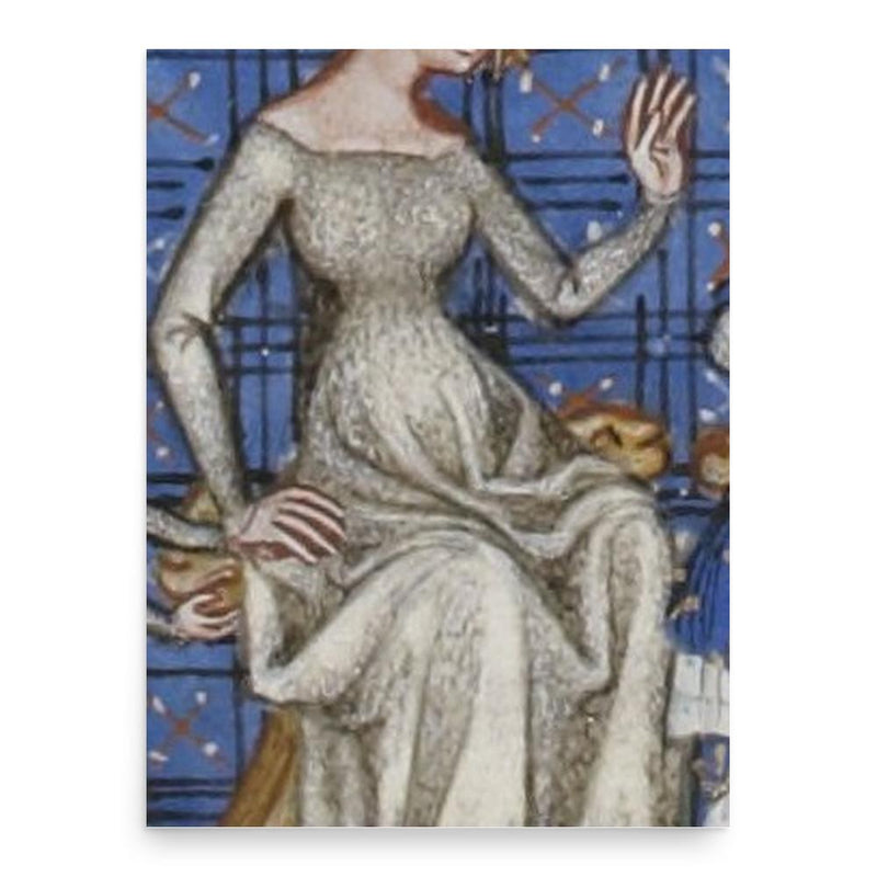 Bertha of Holland poster print, in size 18x24 inches.