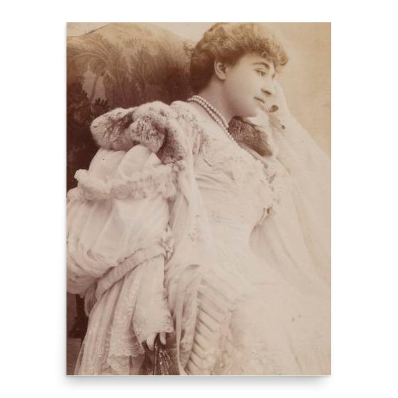 Berthe Cerny poster print, in size 18x24 inches.