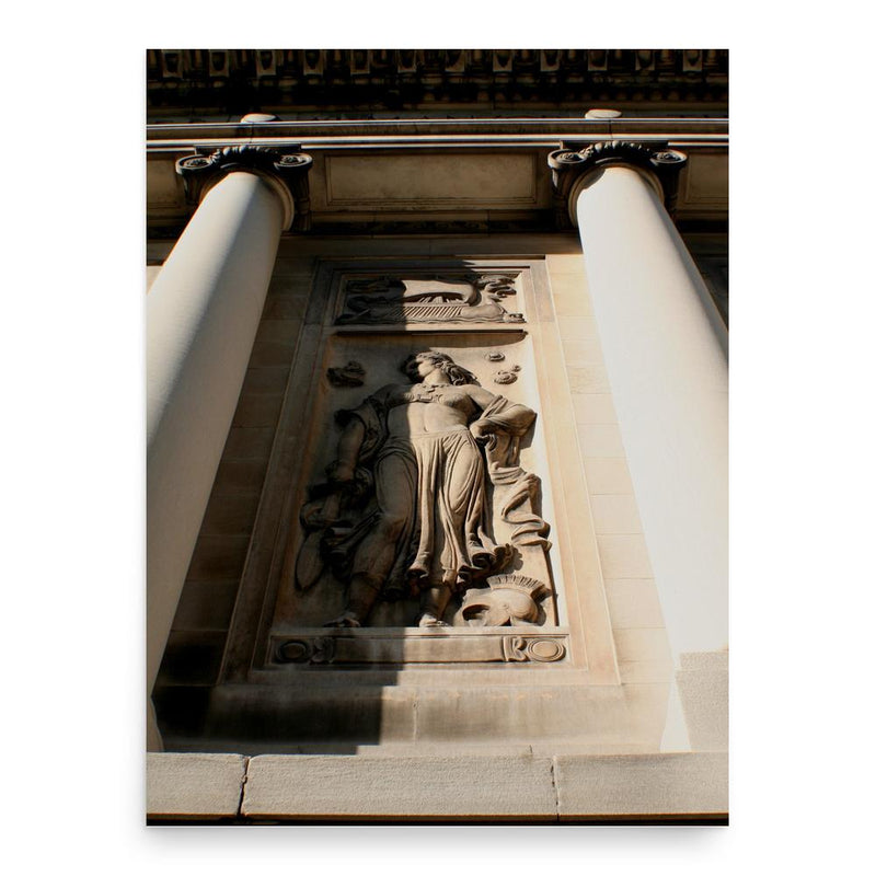 Berthold Nebel poster print, in size 18x24 inches.