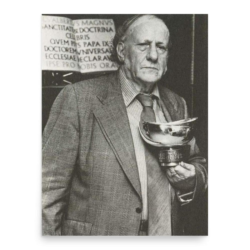 Berthold Wolpe poster print, in size 18x24 inches.