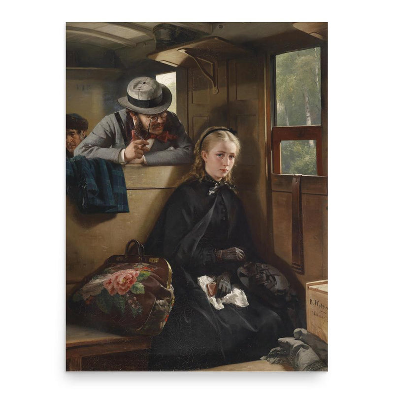 Berthold Woltze poster print, in size 18x24 inches.