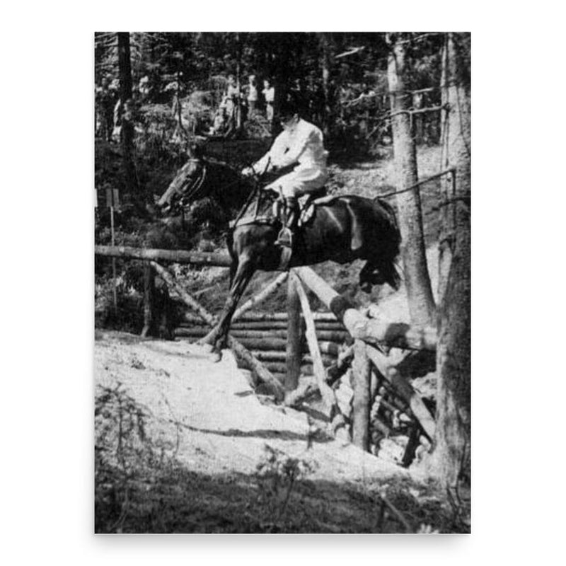 Bertie Hill poster print, in size 18x24 inches.