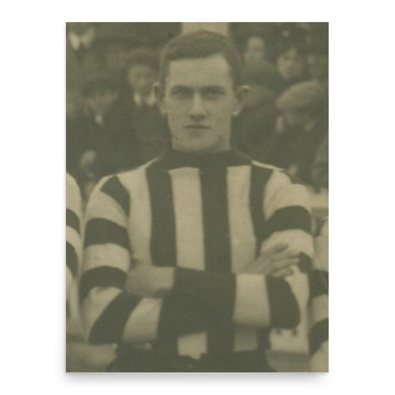 Bertie McDougall poster print, in size 18x24 inches.