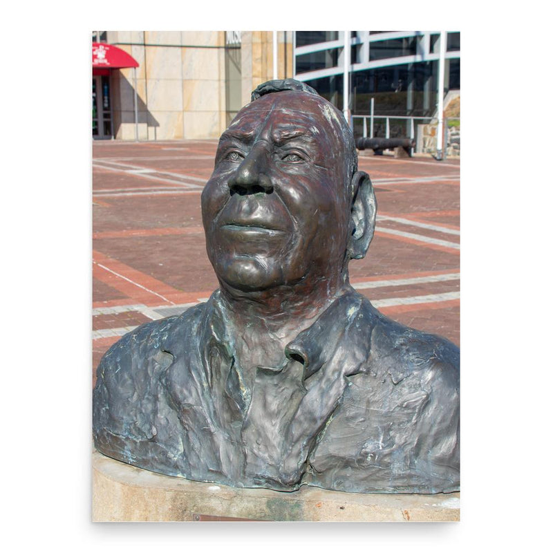 Bertie Reed poster print, in size 18x24 inches.
