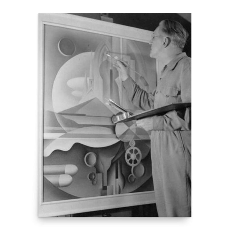 Bertram Brooker poster print, in size 18x24 inches.