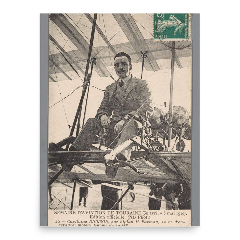 Bertram Dickson poster print, in size 18x24 inches.