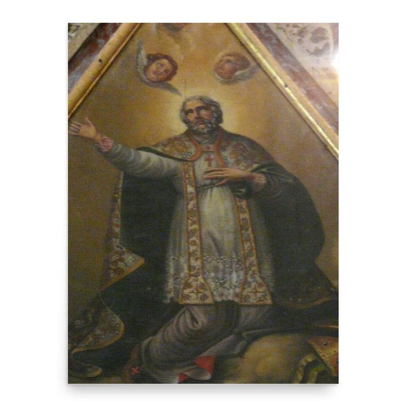 Bertrand of Comminges poster print, in size 18x24 inches.