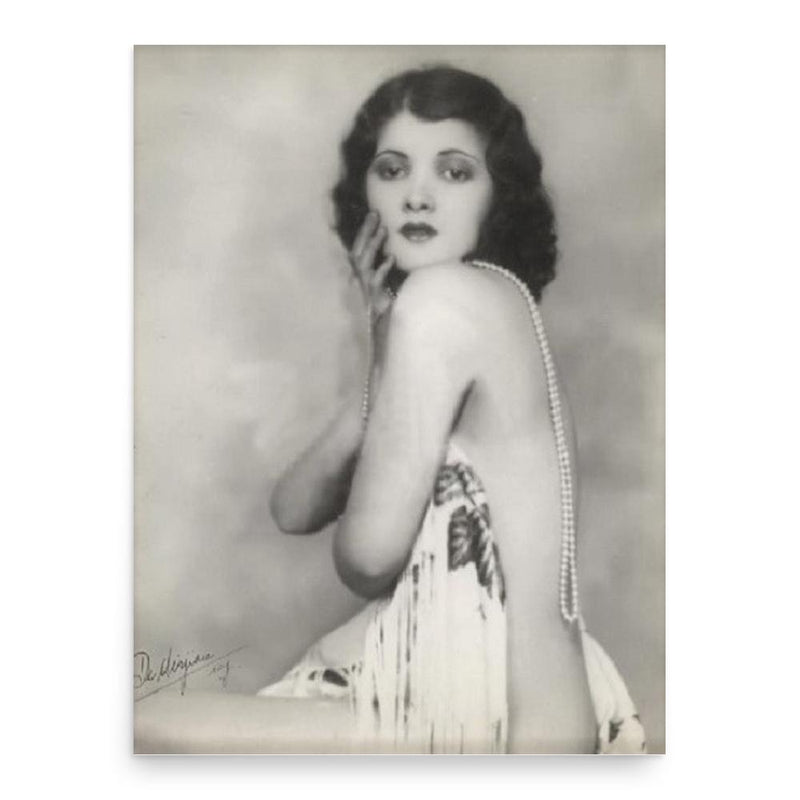 Beryl Wallace poster print, in size 18x24 inches.