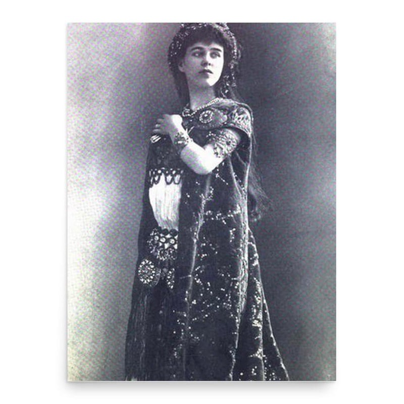 Bessie Abott poster print, in size 18x24 inches.