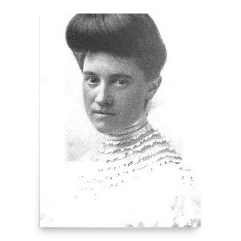 Bessie Anthony poster print, in size 18x24 inches.