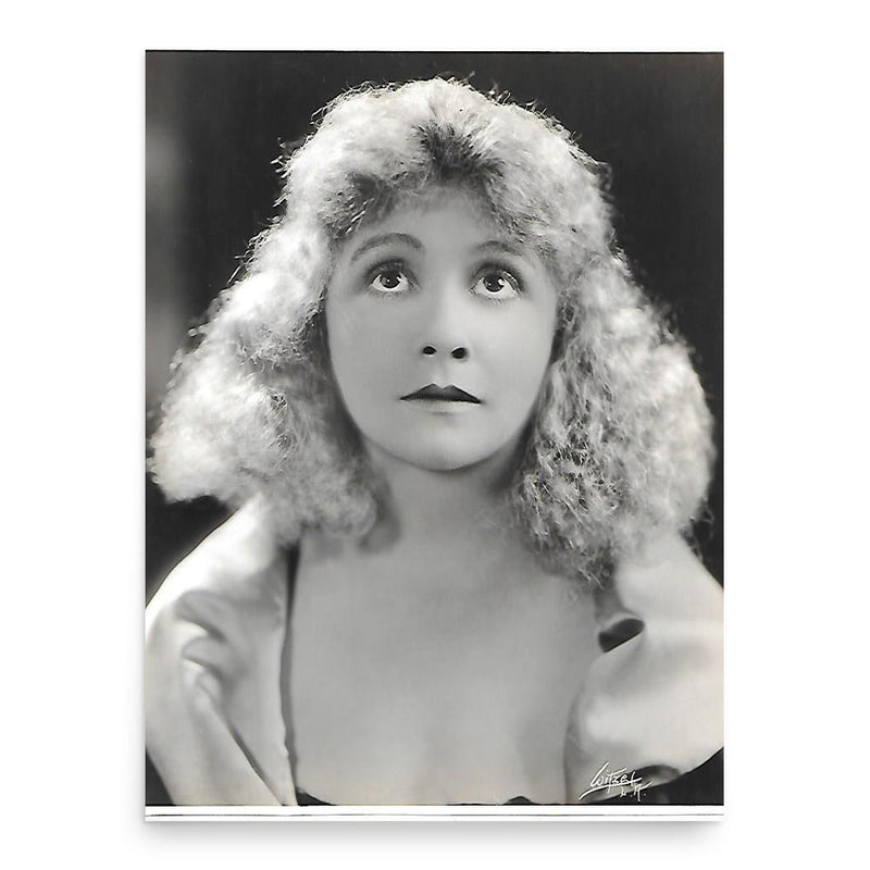 Bessie Barriscale poster print, in size 18x24 inches.