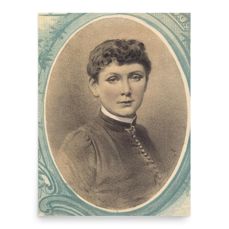 Bessie Bellwood poster print, in size 18x24 inches.